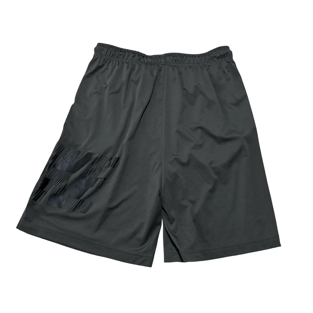 Nike Dri Fit Men's Athletic Gym Training Baggy Shorts Gray Size Large 30 x 9
